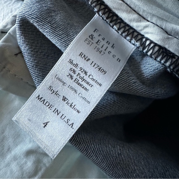 Frank & Eileen Wicklow 1977 Wash Italian Chino Jeans - Picture 7 of 7